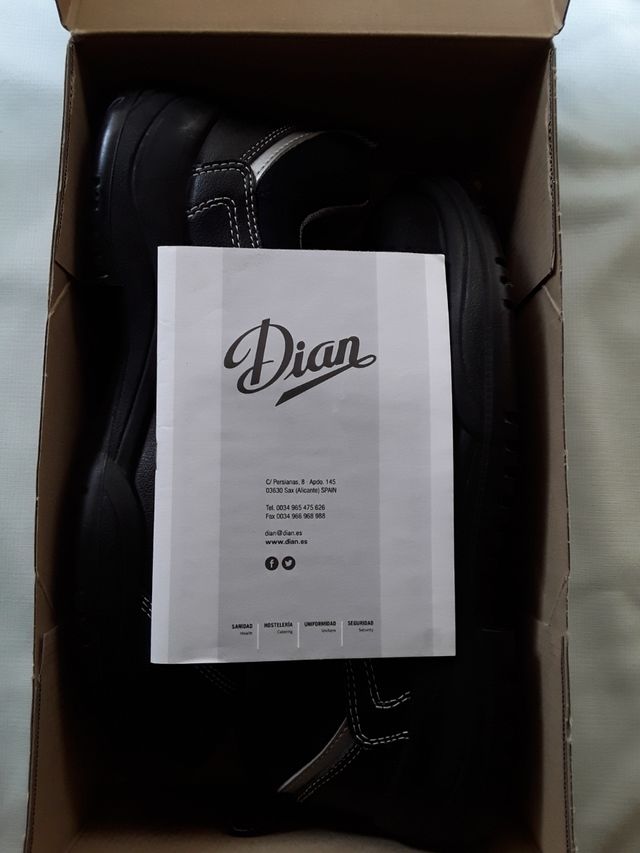 Zapatos seguridad negros