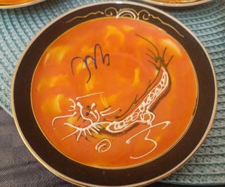 Set 6 Orange Moriage Tazzine caffè Pezzi Rari