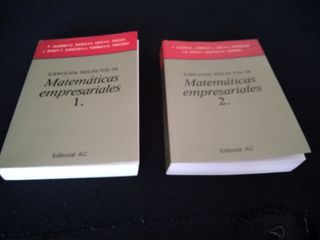 Ejercicios resueltos de matemáticas empresarial...