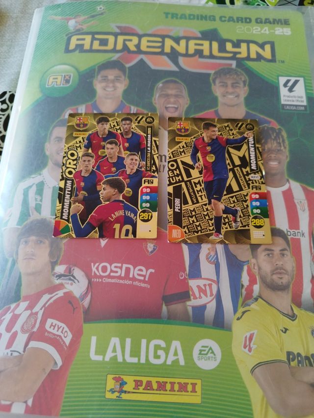 Adrenalyn 2024-25: Laminé Yama & Pedri