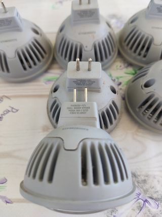 6 Halógenos LED GU5.3 6w 450 lm 4000K 12 v-50/60Hz