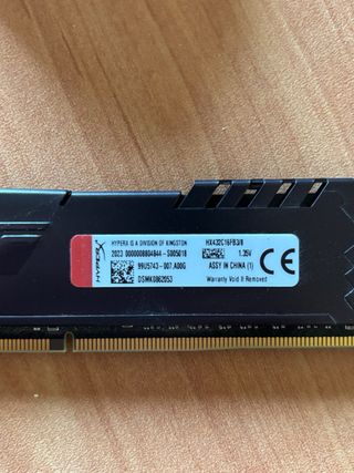 Kingston HyperX Fury 8GB DDR4 3200MHz