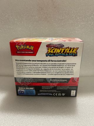 POKÉMON SCINTILLE FOLGORANTI BOX 36 BUSTINE (IT)
