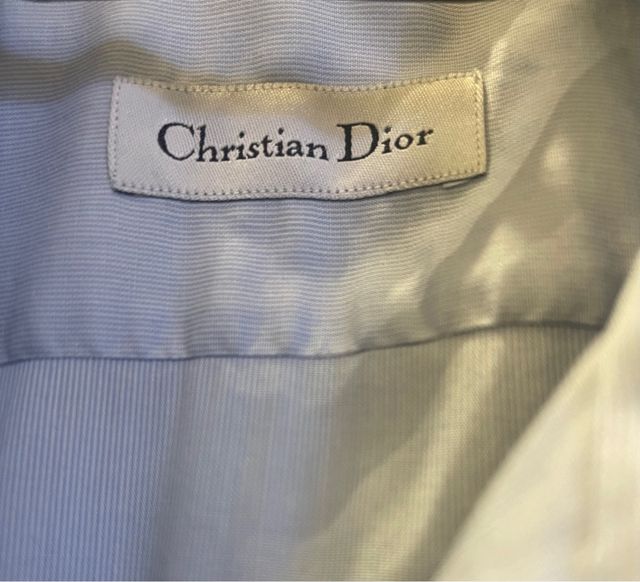 Camicia Christian Dior celeste tg.M