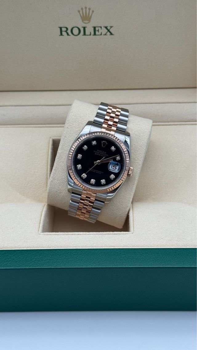 Rolex Datejust 36mm Acero/O. Rosa 2007