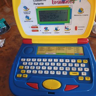 Ordenador infantil parlante funciona perfectamente