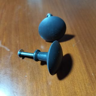 Tiradores Muebles - 2 pzs. negros