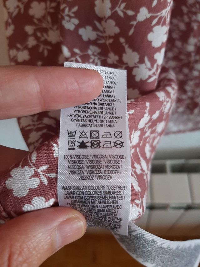 Vestido Primark floral XL (42/14)