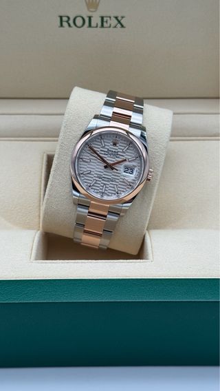 Rolex Datejust 36mm Acero/O. Rosa Oyster 2021