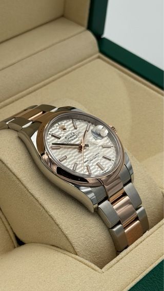 Rolex Datejust 36mm Acero/O. Rosa Oyster 2021