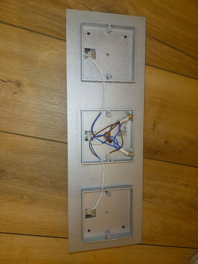 Plafón techo 3 luces - Moderno