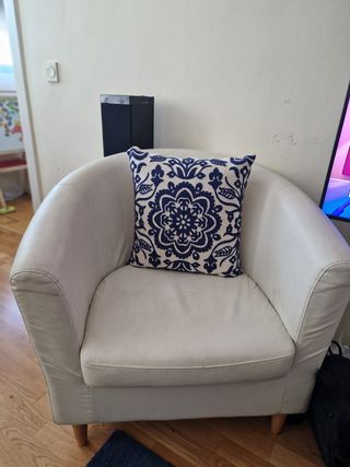 Sillón con algunos rallones de Bolígrafo negociabl