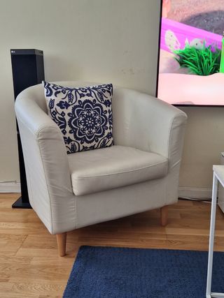 Sillón con algunos rallones de Bolígrafo negociabl