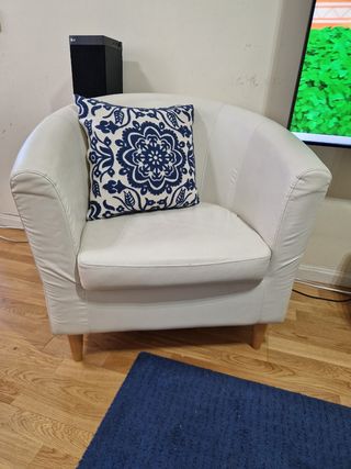 Sillón con algunos rallones de Bolígrafo negociabl