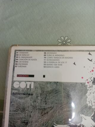 CD Coti Gatos y Palomas - Música Latina