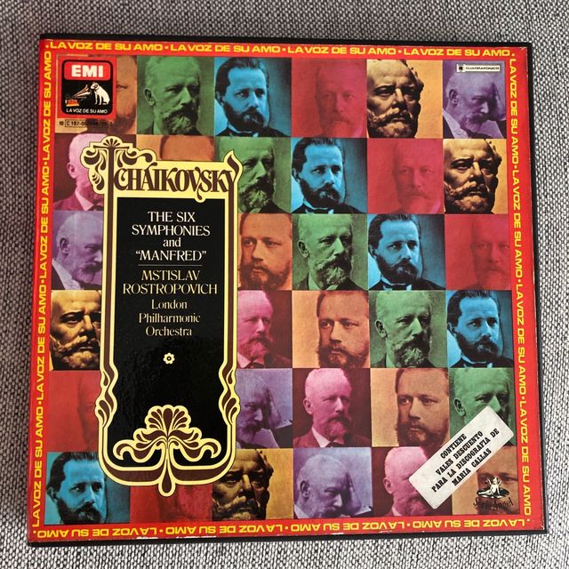 Tchaikovsky - 6 Sinfonías + Manfred