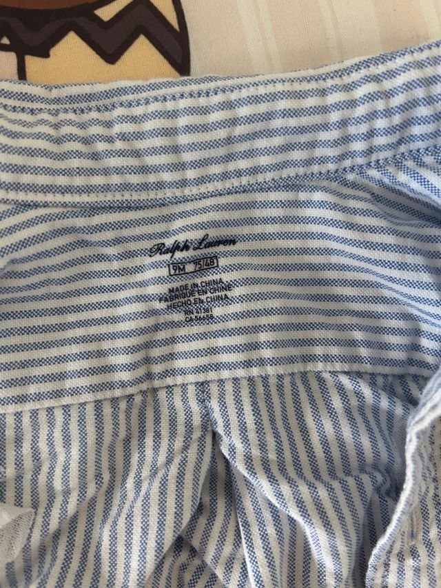 Camisa Ralph Lauren bebé