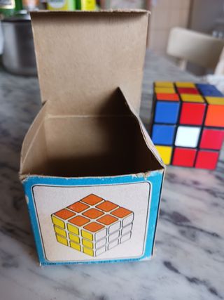 Cubo Rubik vintage anni '80