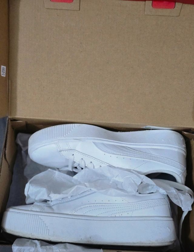 Puma Basket Platform - Bianche