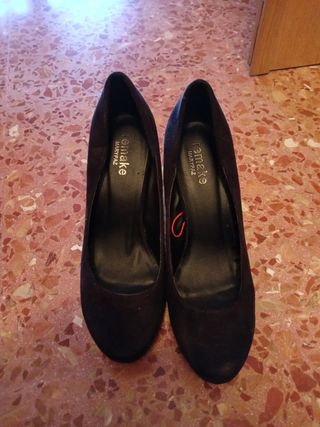 Tacones Marypaz negros - talla 39