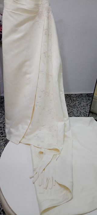 Vestido novia blanco - desfile