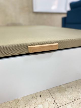 CANAPE PARA COLCHON DE 135X190 NUEVO COLOR BLANCO
