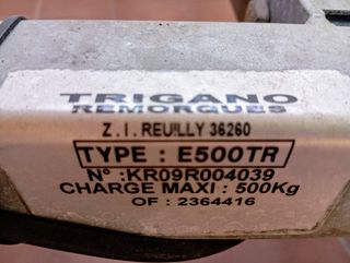 Remolque quad Trigano.