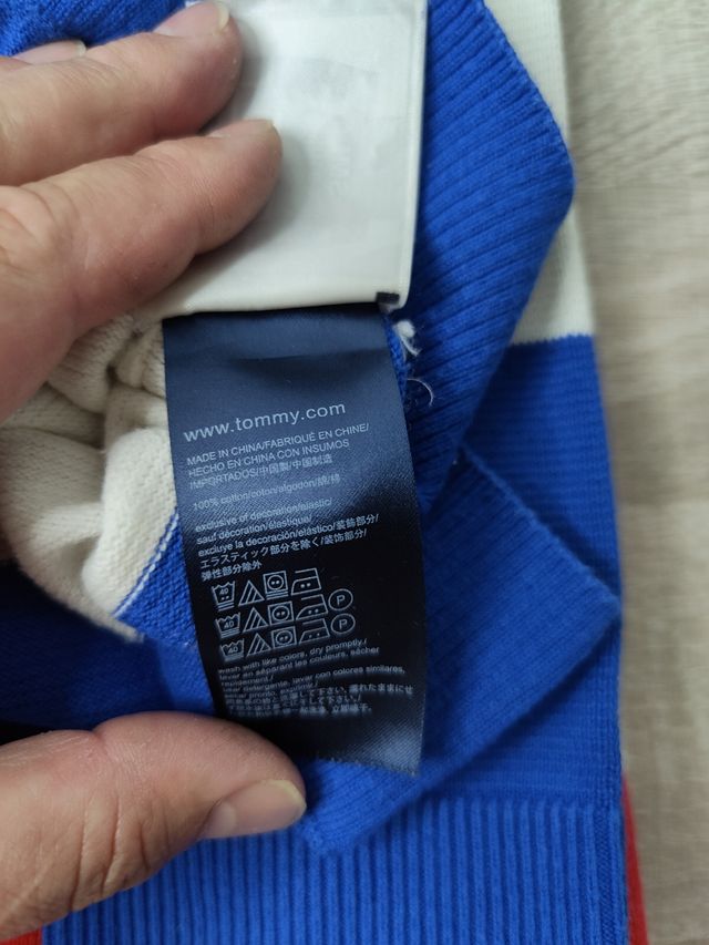 Jersey Tommy Hilfiger multicolor L