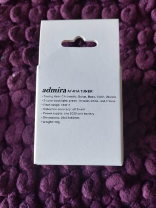 (Nuevo) Afinador Pinza Admira (AT01a) Guitarra