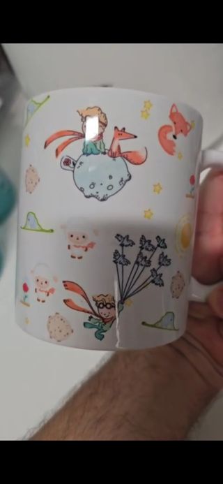 Taza y libro de El principito