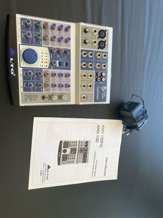 ALTO AMX-100FX Mixer audio