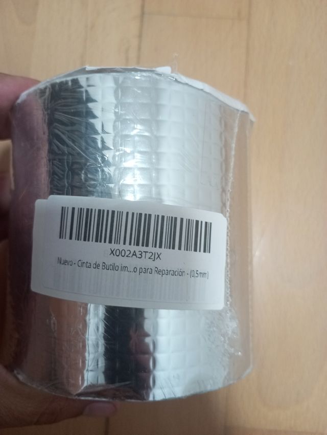 Cinta Butílo Impermeable 100mm x 5 mts