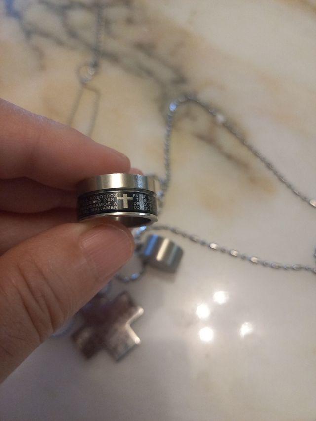 Il Padre nostro in acciaio