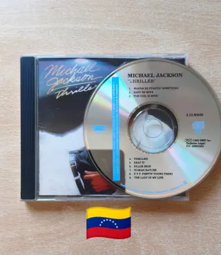 CD Thriller Venezuela Michael Jackson 1993