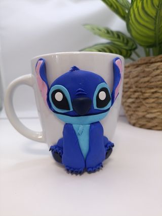 Taza Stitch personalizada con tu nombre