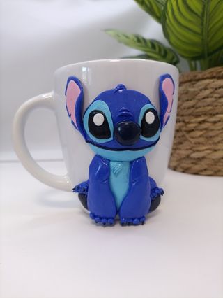 Taza Stitch personalizada con tu nombre