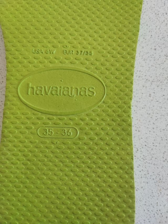 Ciabatte Havaianas verdi 35-36