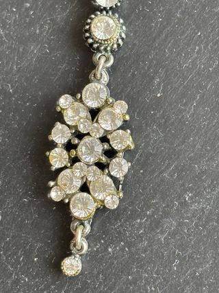 Pendientes Plata con Cristales