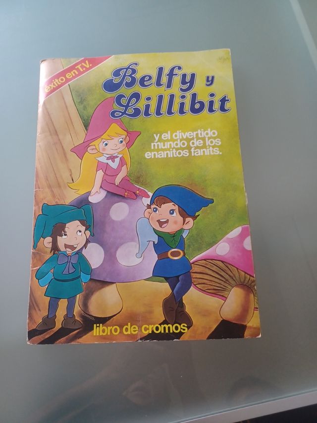 Libro cromos Belffy Lillibit. 