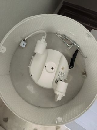 Lampara techo Ikea blanca
