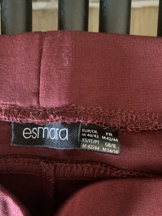 Leggins polipiel granate - Esmara M