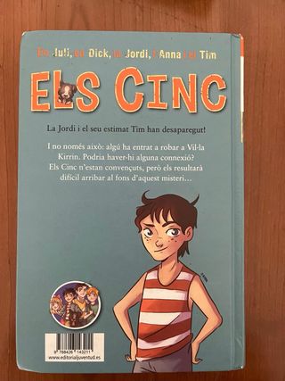 Libro Els Cinc: Els Cinc passen aventures, català