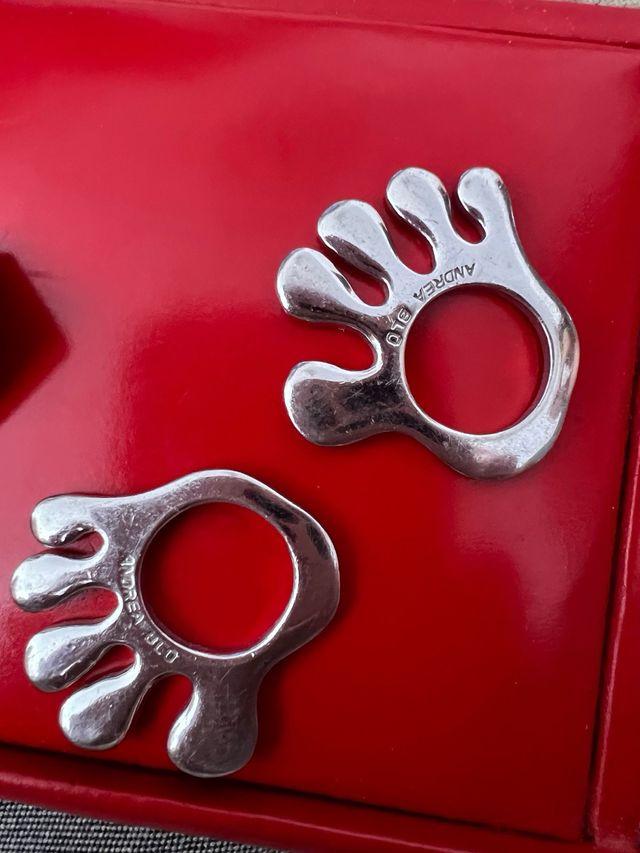 Colgantes plata Andrea BLD - Manos