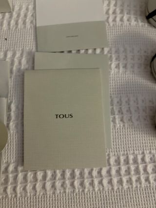 5 cajitas TOUS + tarjetas+ bolsas