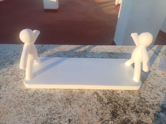 Estantería blanca infantil de madera