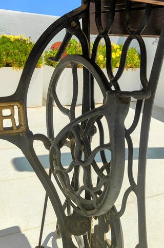 Máquina coser Singer antigua