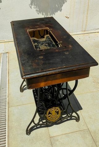 Máquina coser Singer antigua