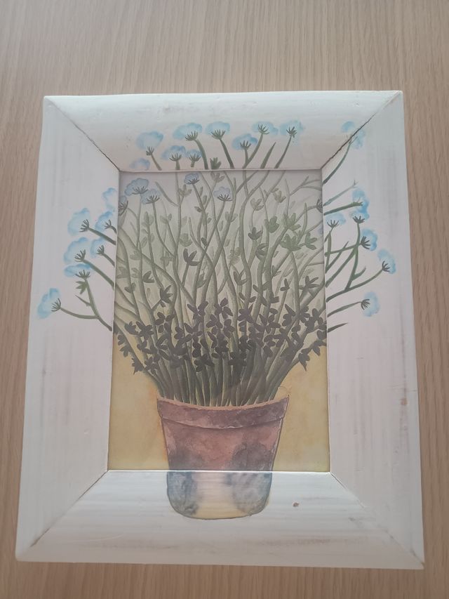 2 Cuadros Flores - Decoración