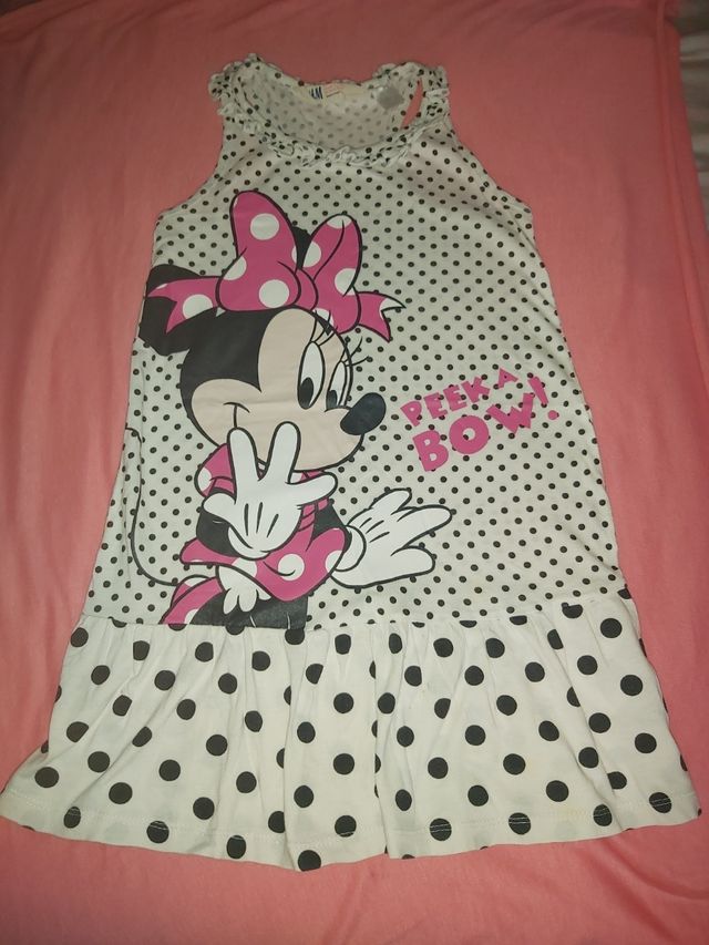 Vestido Minnie Mouse niña