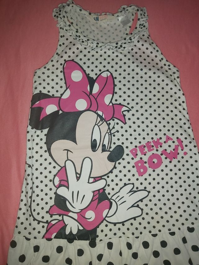 Vestido Minnie Mouse niña
